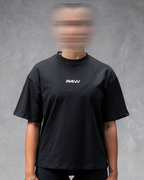 R4W LIMITLESS UNISEX OVERSIZED TEE BLACK