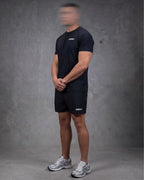 R4W PRO FLEX TEE BLACK/WHITE