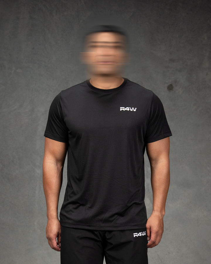 R4W ACTIVE TEE BLACK