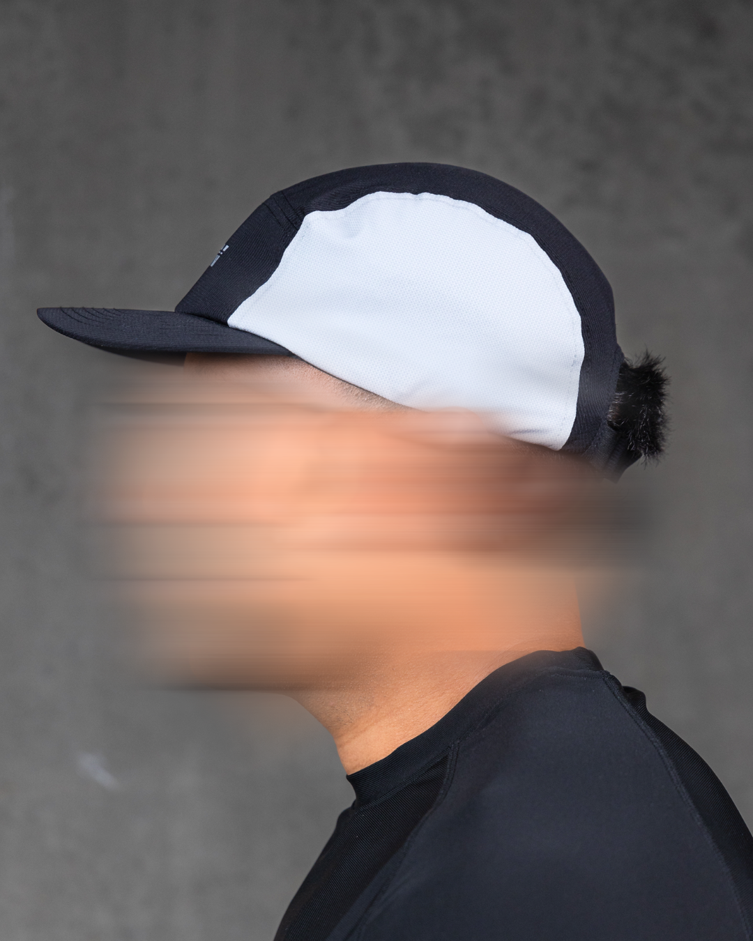 R4W HYBRID DRI-FIT HAT BLACK/GREY