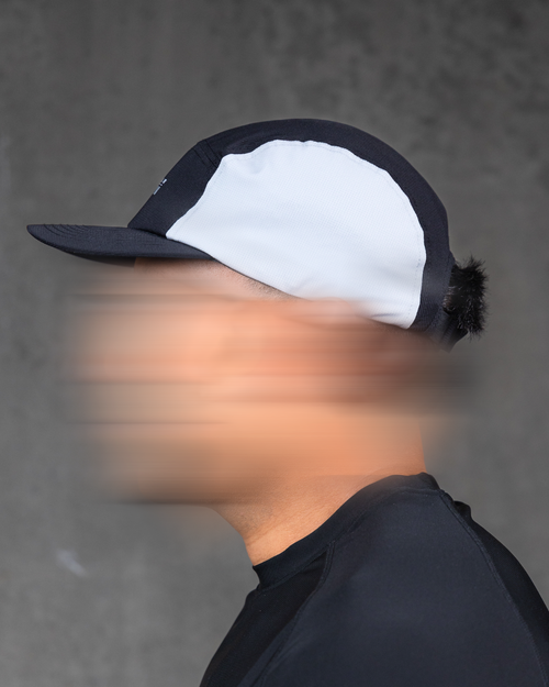 R4W HYBRID DRI-FIT HAT BLACK/GREY