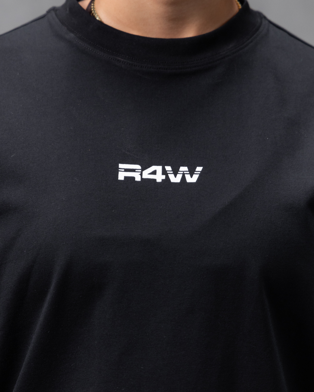R4W LIMITLESS UNISEX OVERSIZED TEE BLACK
