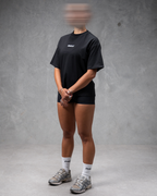 R4W LIMITLESS UNISEX OVERSIZED TEE BLACK