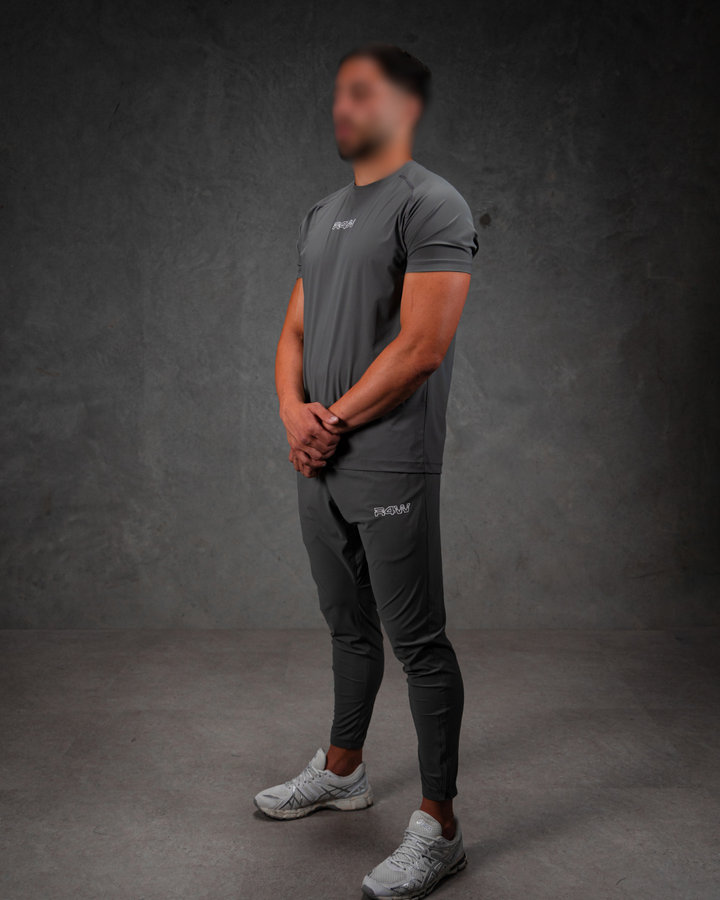 R4W PRO FLEX TRACKPANTS GREY
