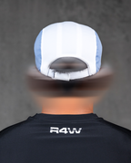 R4W HYBRID DRI-FIT HAT WHITE/LIGHT BLUE
