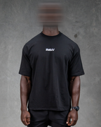 R4W LIMITLESS UNISEX OVERSIZED TEE BLACK