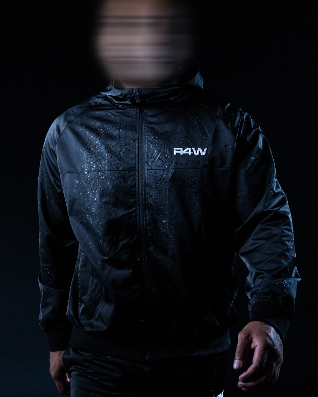 R4W HYDROTECH WINDBREAKER BLACK