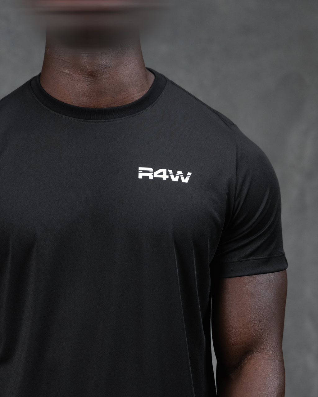 R4W ACTIVE TEE BLACK