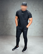 R4W PRO FLEX TRACKPANTS OUTLINE BLACK