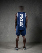 R4W BASKETBALL JERSEY NAVY BLUE