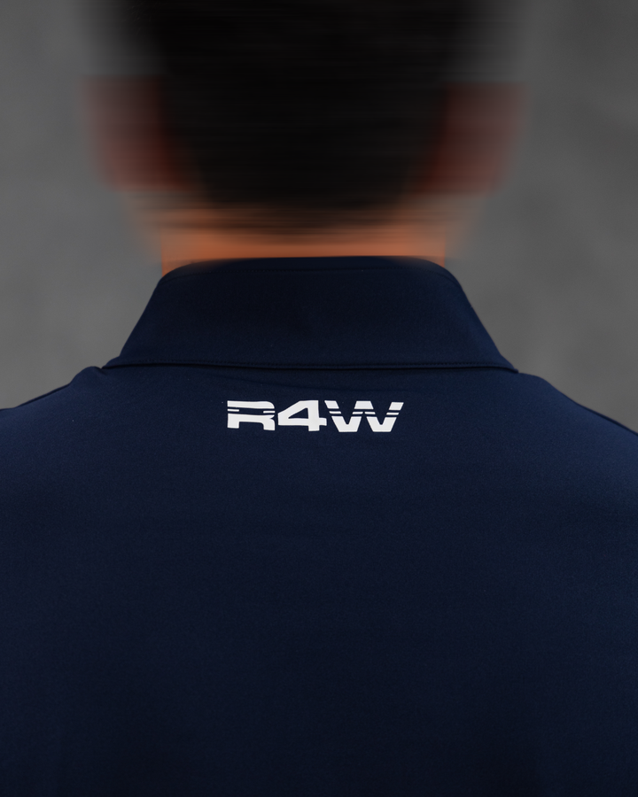 R4W ACTIVE QUARTER ZIP NAVY BLUE