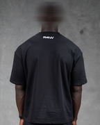 R4W LIMITLESS UNISEX OVERSIZED TEE BLACK