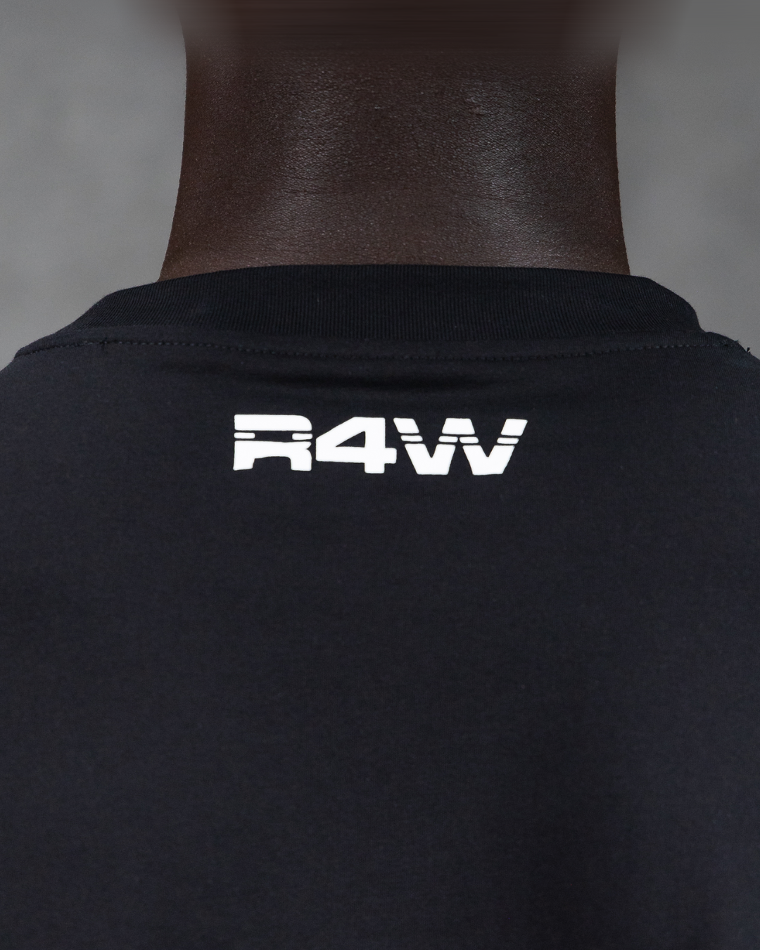 R4W LIMITLESS UNISEX OVERSIZED TEE BLACK