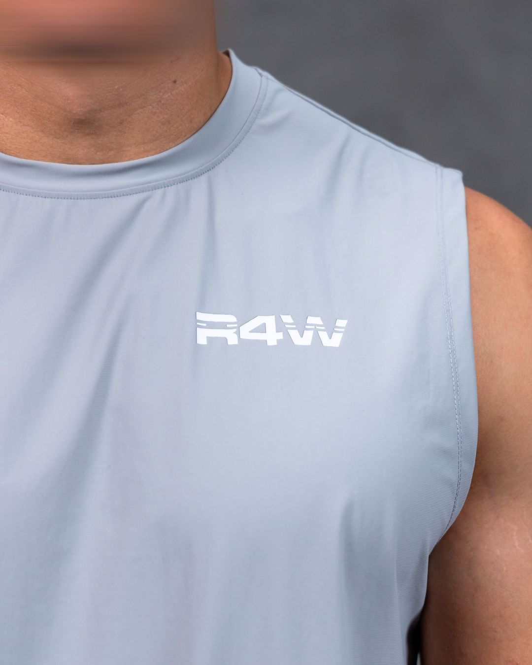 R4W PRO FLEX SINGLET LIGHT GREY