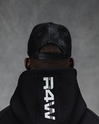 R4W TRUCKER CAP BLACK