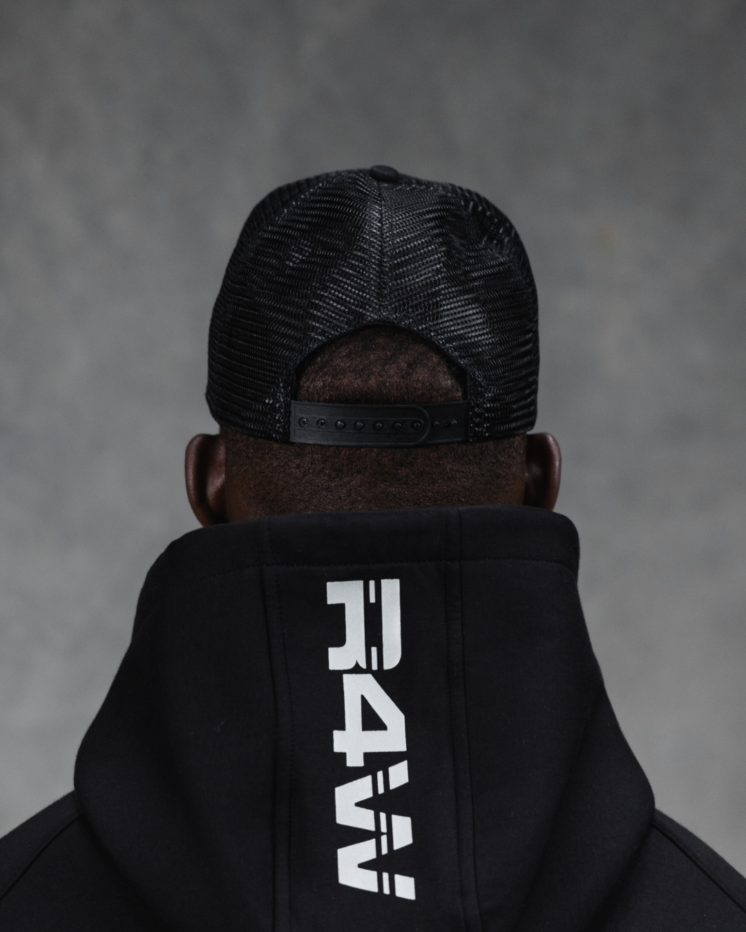 R4W TRUCKER CAP BLACK