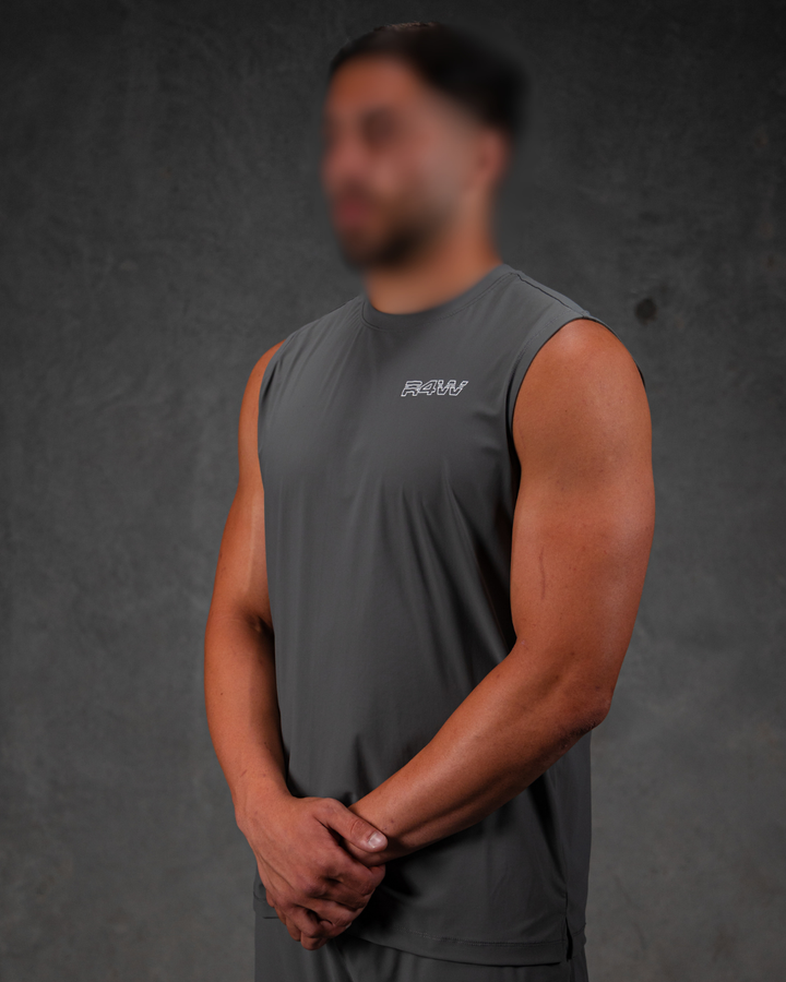 R4W PRO FLEX SINGLET GREY