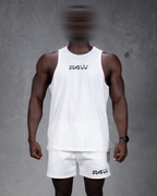 R4W SINGLET WHITE