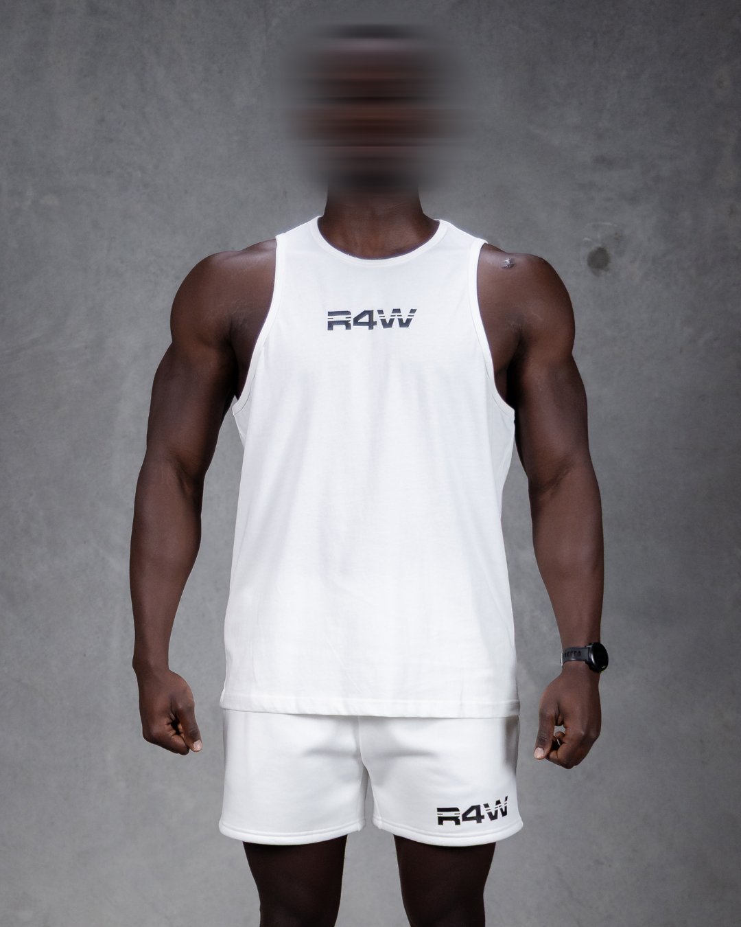 R4W SINGLET WHITE