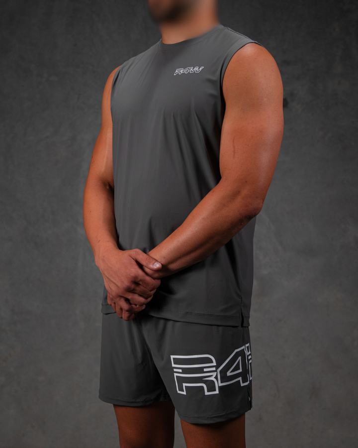 R4W PRO FLEX SHORTS GREY