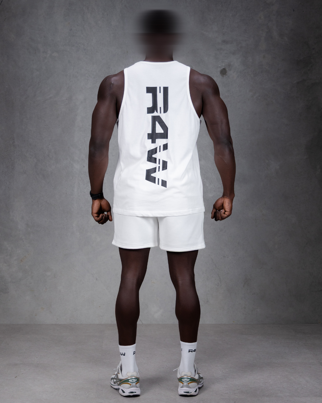 R4W SINGLET WHITE