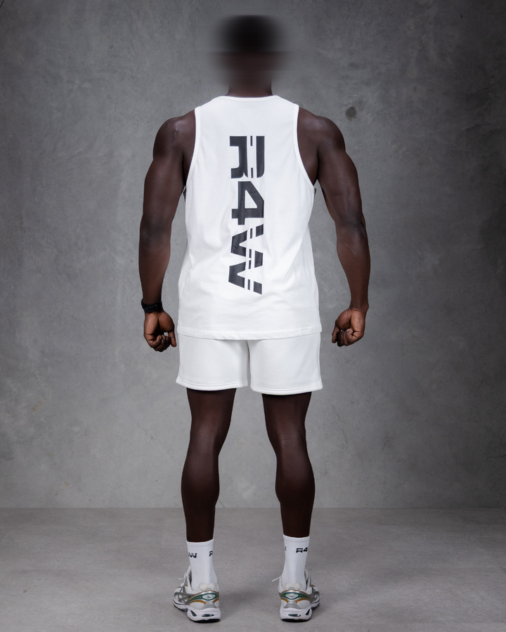 R4W SINGLET WHITE