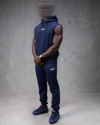 R4W FLEECE TRACKPANTS NAVY BLUE
