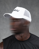 R4W TRUCKER CAP WHITE