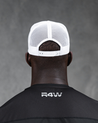 R4W TRUCKER CAP WHITE