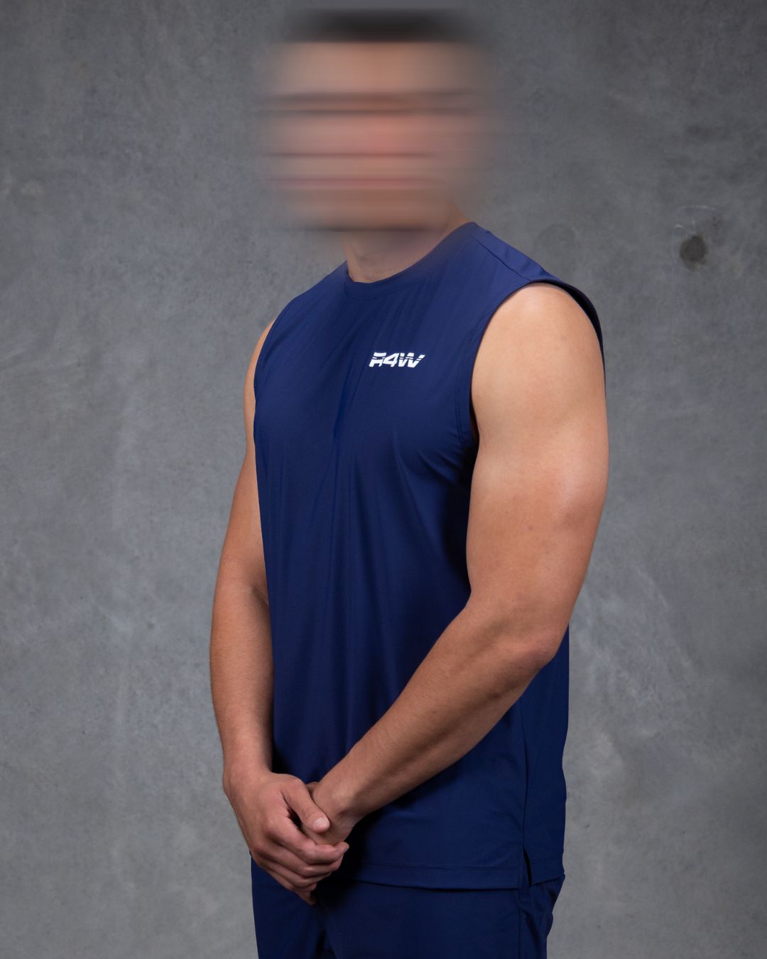 R4W PRO FLEX SINGLET ROYAL BLUE