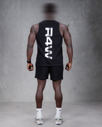 R4W SINGLET BLACK