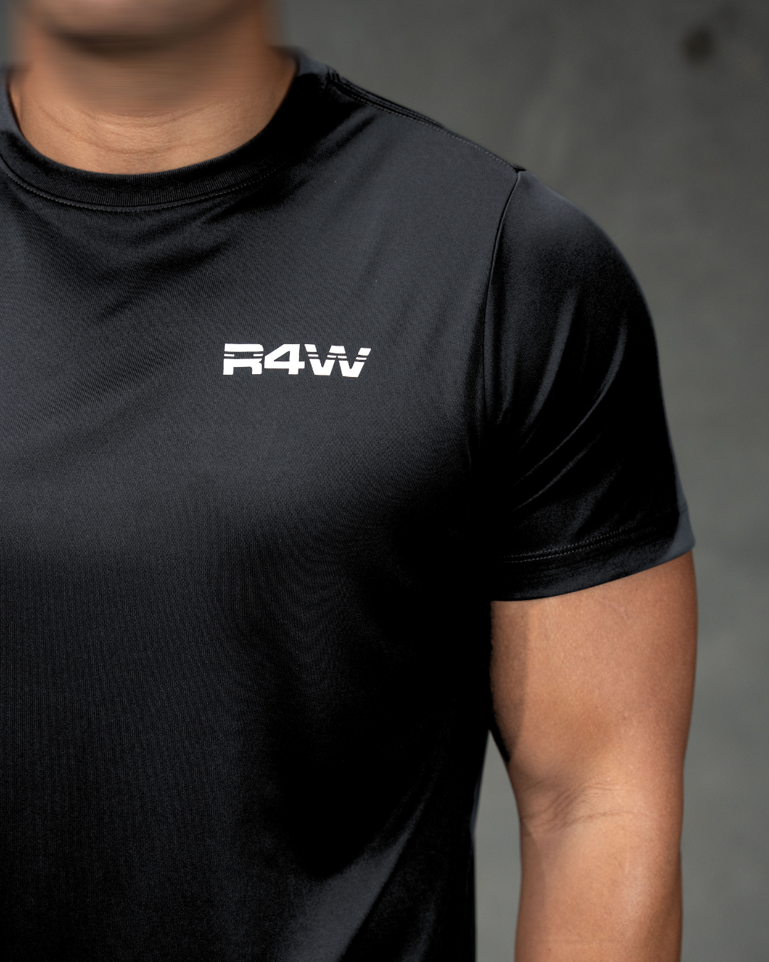 R4W ACTIVE TEE BLACK