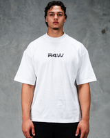 R4W OFF DUTY OVERSIZED TEE WHITE