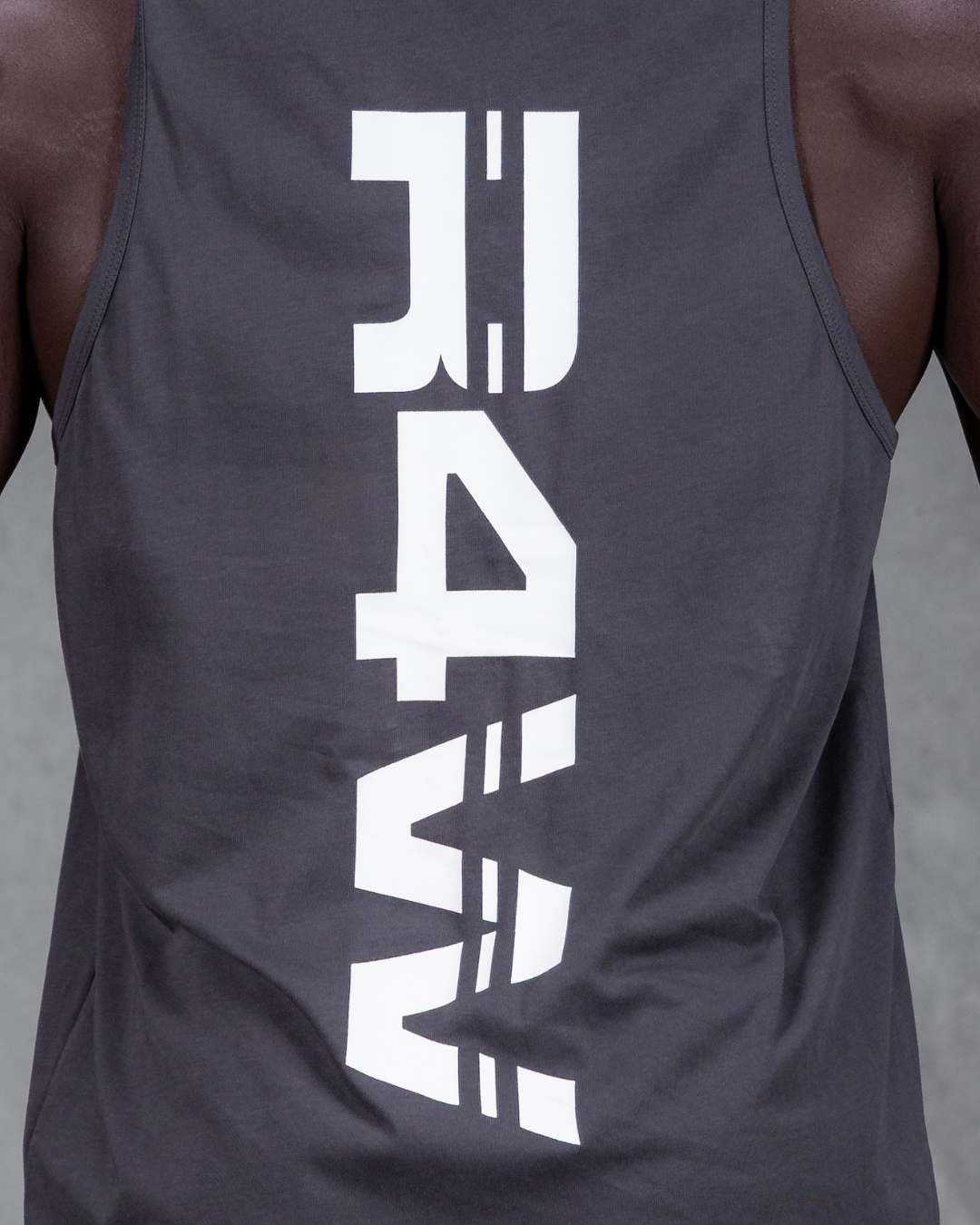 R4W SINGLET CHARCOAL