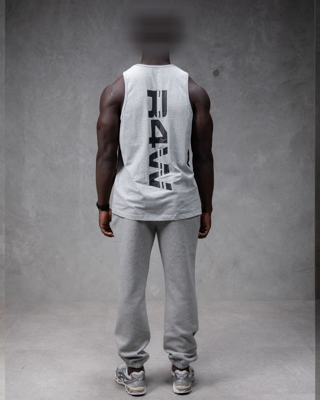 R4W SINGLET MARL GREY
