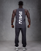 R4W SINGLET CHARCOAL