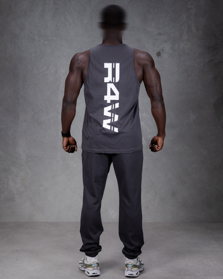 R4W SINGLET CHARCOAL