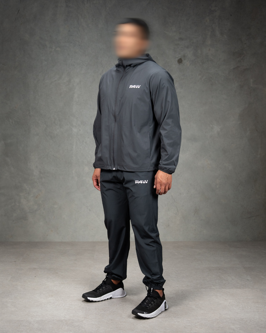 R4W ACTIVE WINDBREAKER CHARCOAL