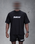 R4W OVERSIZED TEE BLACK
