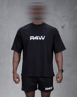 R4W OVERSIZED TEE BLACK
