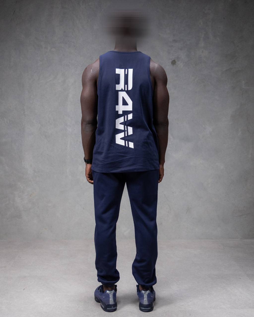 R4W SINGLET NAVY BLUE