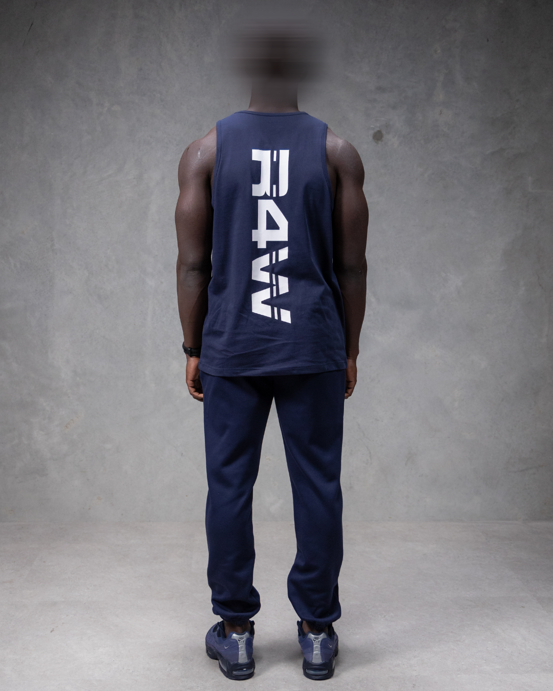 R4W SINGLET NAVY BLUE