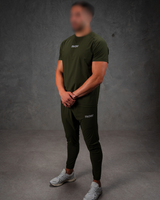 R4W PRO FLEX TRACKPANTS OLIVE GREEN