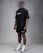 R4W OVERSIZED TEE BLACK