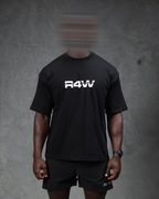 R4W OVERSIZED TEE BLACK