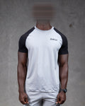 R4W HYBRID TEE GREY/BLACK