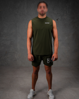 R4W PRO FLEX SINGLET OLIVE GREEN