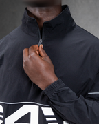 R4W DYNAMIC PULLOVER WINDBREAKER BLACK