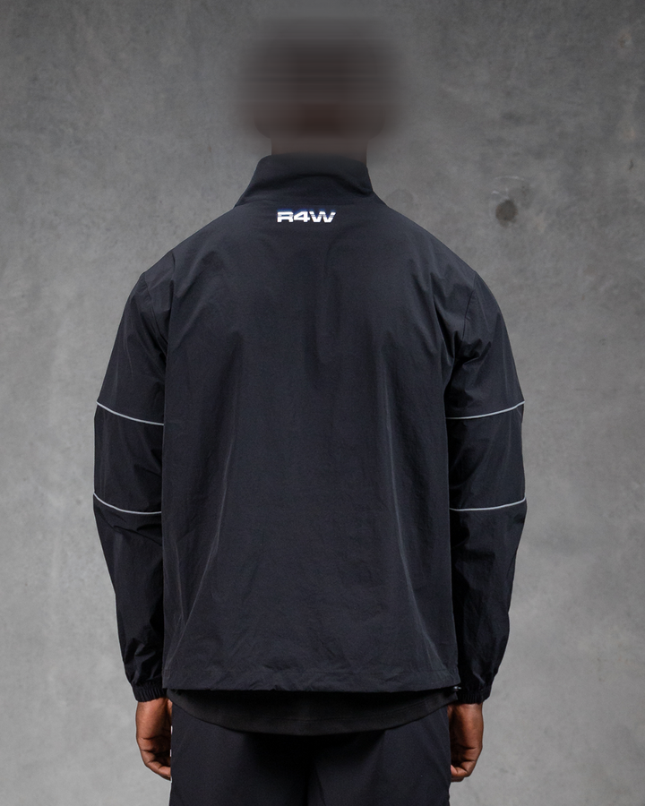 R4W DYNAMIC PULLOVER WINDBREAKER BLACK