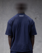 R4W OVERSIZED TEE NAVY BLUE